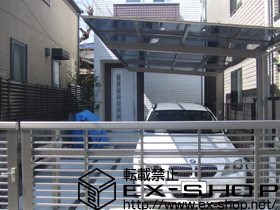 のカーポート アーキフィット 積雪〜20cm対応 施工例