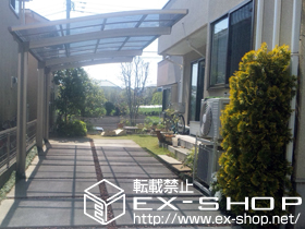 のカーポート カーブポートシグマIII 延長〜30cm対応 施工例