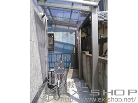 のサイクルポート・駐輪場 レークポートシグマ?ミニ 基本タイプ 積雪〜20cm対応 施工例