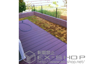 のウッドデッキ リコステージ?束柱A 幕板B 施工例