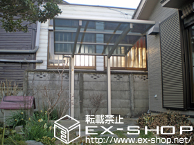 のサイクルポート・駐輪場 レイナポート ミニ　積雪〜20cm対応 施工例