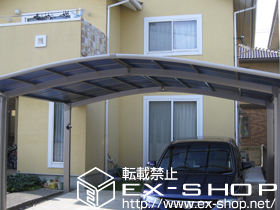 のカーポート カーブポートシグマIII M合掌積雪〜20cm対応 施工例