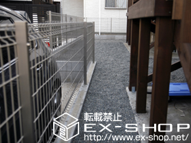 のフェンス・柵 ハイグリッドフェンスN8型 施工例