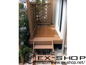 ���ꌧ��Îs��YKKAP�̃E�b�h�f�b�L ���E�b�h�f�b�L200�{���E�b�h�f�b�L�t�F���X2�^ �{�H��