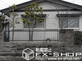 のフェンス・柵 アルメッシュフェンス2型 フリーポールタイプ 施工例