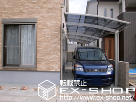 のカーポート プレシオスポート 縦連棟　積雪〜20cm対応 施工例