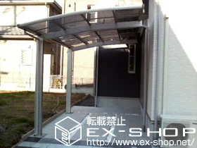 埼玉県藤井寺市のLIXIL(リクシル)のカーポート プレシオスポート 積雪〜20cm対応 施工例