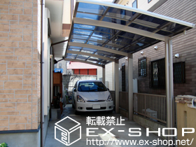 のカーポート カーブポートシグマIII 縦連棟 積雪〜20cm対応 施工例