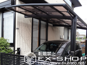 のカーポート カーブポートシグマIII 積雪〜20cm対応 施工例