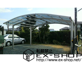 のカーポート プレシオスポート ワイド　積雪〜20cm対応 施工例