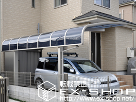 のカーポート プレシオスポート アルファ 積雪〜20cm対応 施工例