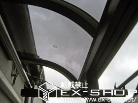 のバルコニー・ベランダ屋根 パワーアルファ RB型 屋根タイプ 単体 積雪〜30cm対応 施工例