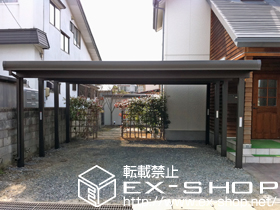 の テリオスポートII 4500 2台用 積雪〜150cm対応 施工例