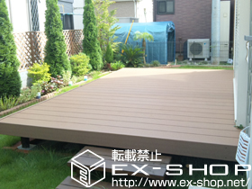 のウッドデッキ リコステージII  単体 施工例