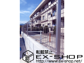 のフェンス・柵 イーネットフェンス1F型 施工例