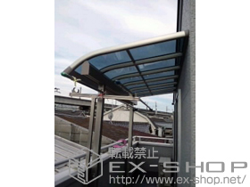 のバルコニー・ベランダ屋根 プレシオステラス R型 屋根タイプ 1500 単体　積雪〜20cm対応 施工例