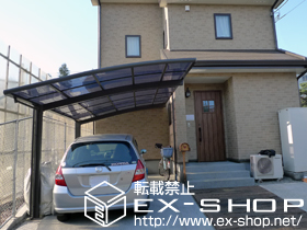 のカーポート カーブポートシグマIII 積雪〜20cm対応 施工例