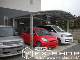 のカーポート プレシオスポート ワイド 積雪〜20cm対応 施工例