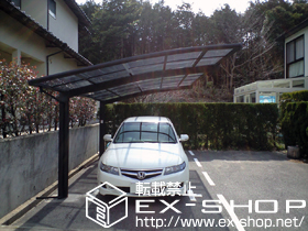 のカーポート カーブポートシグマIII 積雪〜20cm対応 施工例