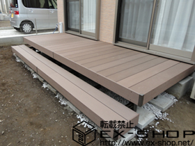 のウッドデッキ リコステージII 施工例