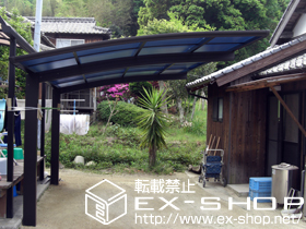 のカーポート プレシオスポート 積雪〜20cm対応 施工例