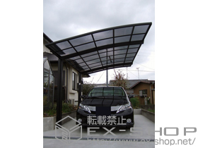 のカーポート カーブポートシグマIII 積雪〜20cm対応 施工例