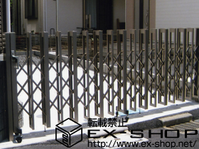 のカーゲート アルシャインII H型 Aタイプ ノンレール 片開き 350S 施工例