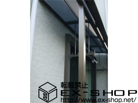 のテラス屋根 ライザーテラスII R型 単体 テラスタイプ 積雪〜20cm対応 施工例