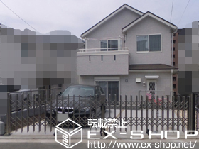 のカーゲート トリップゲート 傾斜地専用型 ノンレール 両開き 施工例