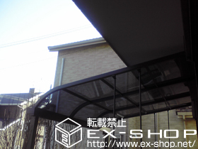 のテラス屋根 ライザーテラス?R型 テラスタイプ 積雪〜20cm対応 施工例