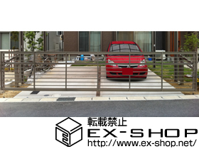 のカーゲート ワイドオーバードアS1型 電動式 施工例