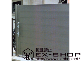 のカーゲート エススライドD型 片引き 手動タイプ 施工例