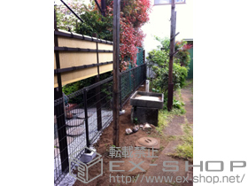 のフェンス・柵 ハイグリッドフェンスN1型 間仕切タイプ 施工例