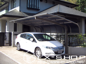 のカーポート テールポートシグマIII 積雪〜20cm対応 施工例