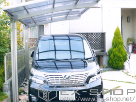 のカーポート カーブポートシグマIII 積雪〜20cm対応 施工例