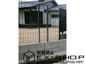 のフェンス・柵 イーネットフェンス1F型 施工例