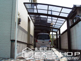 のカーポート カーブポートシグマIII 延長 積雪〜20cm対応 施工例