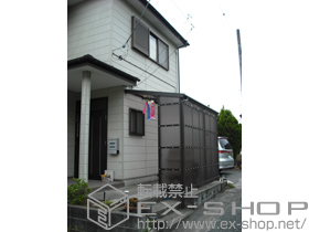 のストックヤード フリーヤード 袖付タイプ　積雪〜20cm対応 施工例