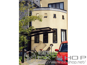 のサイクルポート・駐輪場 レイナポート ミニ 積雪〜20cm対応 施工例