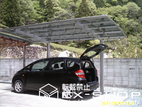 のカーポート プレシオスポート　積雪〜20cm対応 施工例