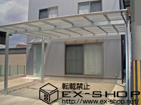 のカーポート マイリッシュOK ワイド　積雪〜20cm対応 施工例