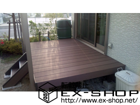 のウッドデッキ リコステージII 施工例