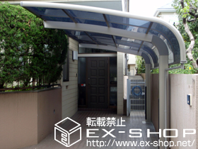 のカーポート テールポートシグマIII 積雪〜20cm対応＋ 柱ガード×2本 施工例