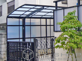 のカーポート カーブポートシグマIII 積雪〜30cm対応 施工例