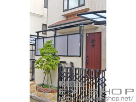 のテラス屋根 ライザーテラスII F型 テラス屋根タイプ 積雪〜20cm対応 施工例