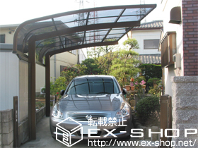 のカーポート プレシオスポート アルファ 積雪〜20cm対応 施工例