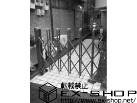 のカーゲート トリップゲート PB型 ノンレール 片開き 施工例