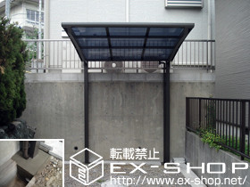 のサイクルポート・駐輪場 カーブパークシグマIII オープンタイプ 積雪〜20cm対応 施工例