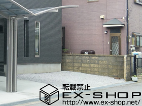 のカーポート デュラポートHG 1500 積雪〜50cm対応 施工例