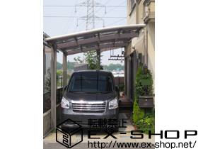 のカーポート カーブポートシグマIII 積雪〜20cm対応 施工例